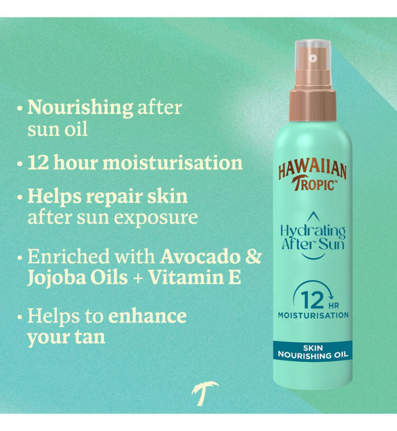Hawaiian Tropic after sun oil 150ml, UK version