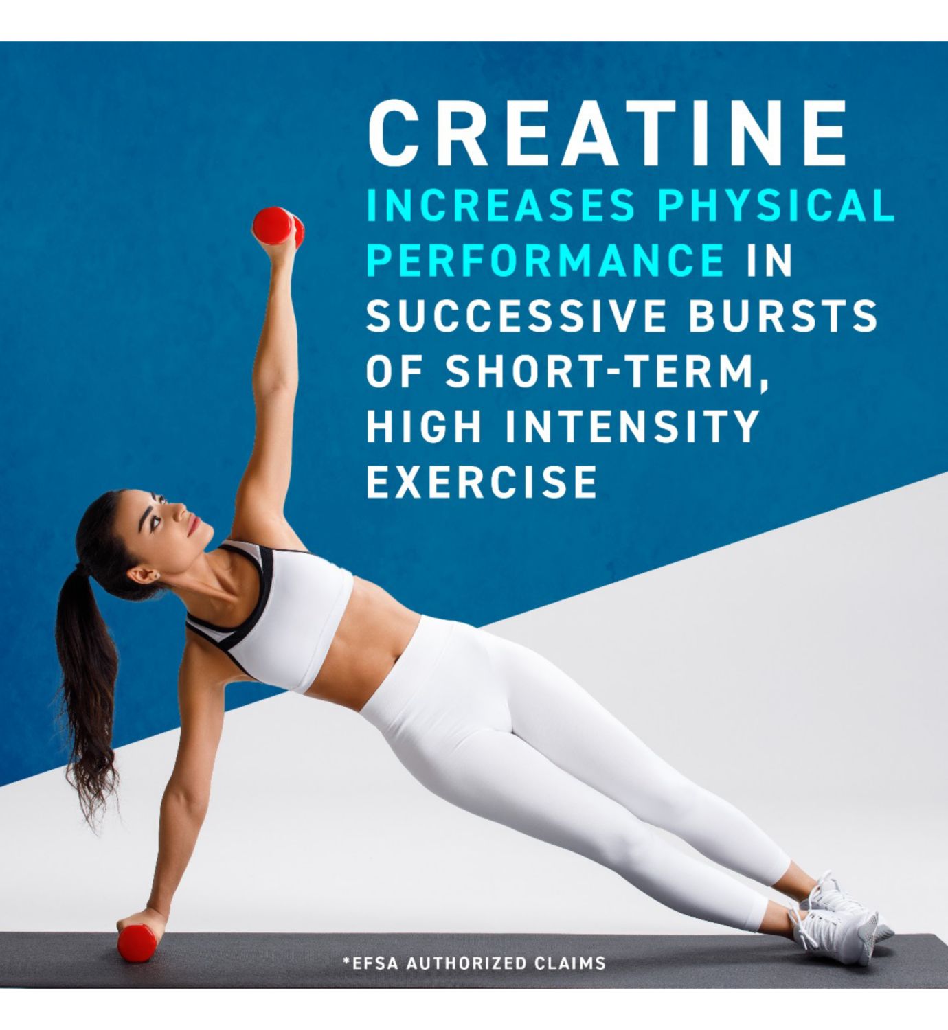 Applied Nutrition Creatine Monohydrate Powder Icy Blue Raz 250g - British product