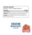 Applied Nutrition creatine monohydrate powder strawberry raspberry 250g - British product