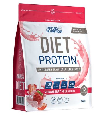 Applied Nutrition Diet Protein Powder Strawberry Milkshake 450g