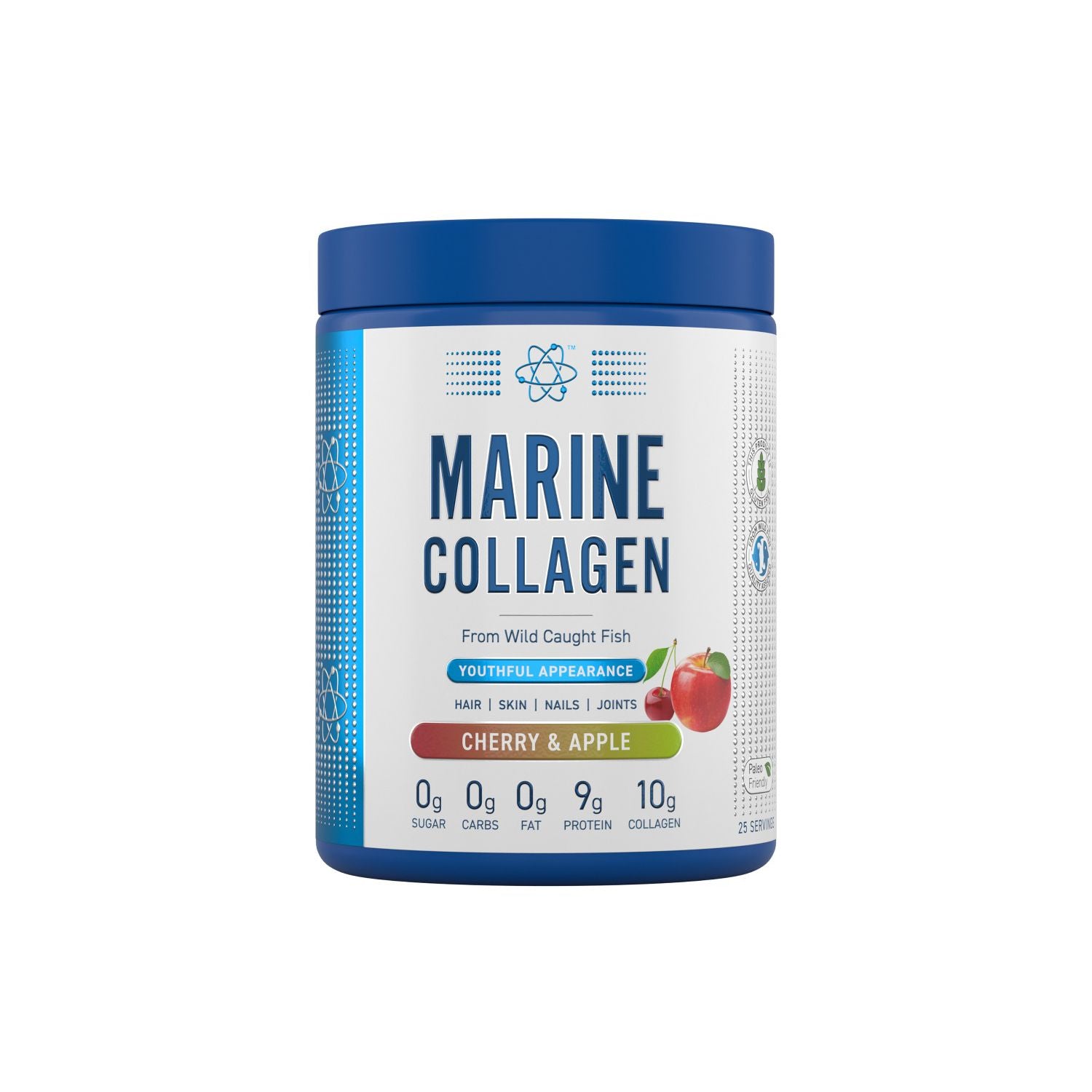 Applied Nutrition marine collagen powder Cherry & Apple 300g - British product