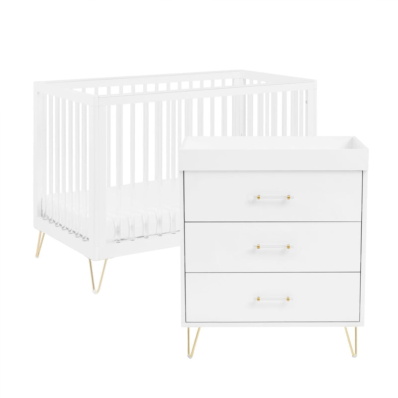 Babymore Kimi Acrylic Nursery 2 Piece Set - British product