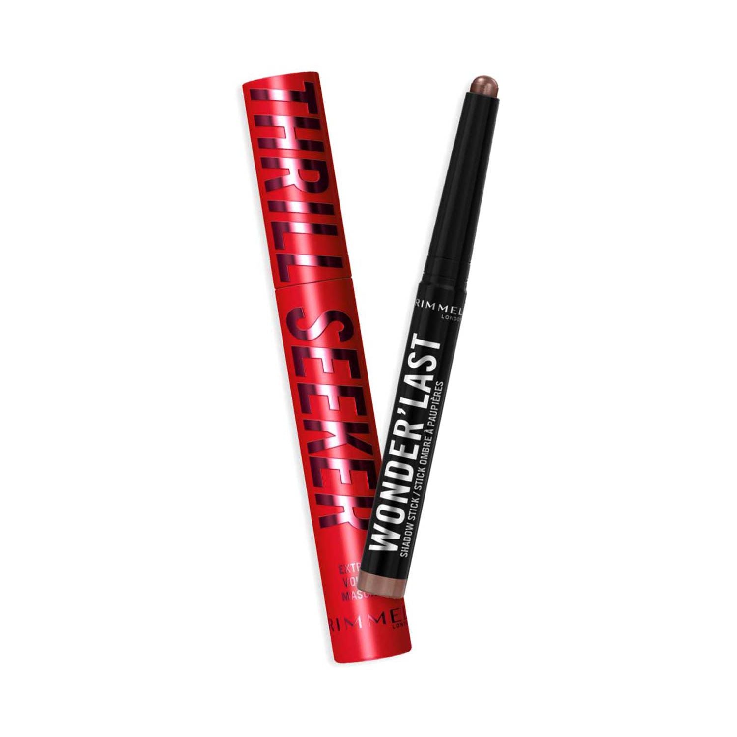 Rimmel Iconic Eye Combo Bundle with mascara and shadow stick (British brand)