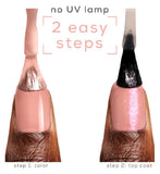 Essie Blushed Metal nail polish 13.5ml, imported from the UK