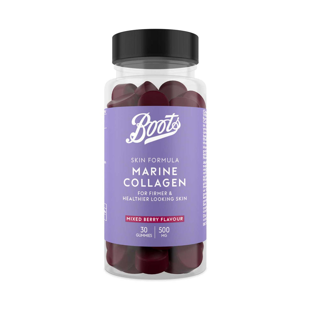 Boots marine collagen gummies 30 count, imported from the UK