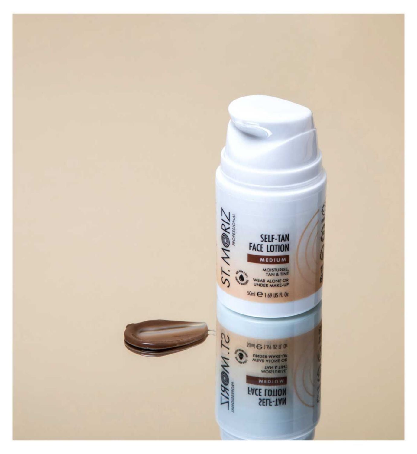 St Moriz Self Tan Lotion Medium 50ml (British brand)