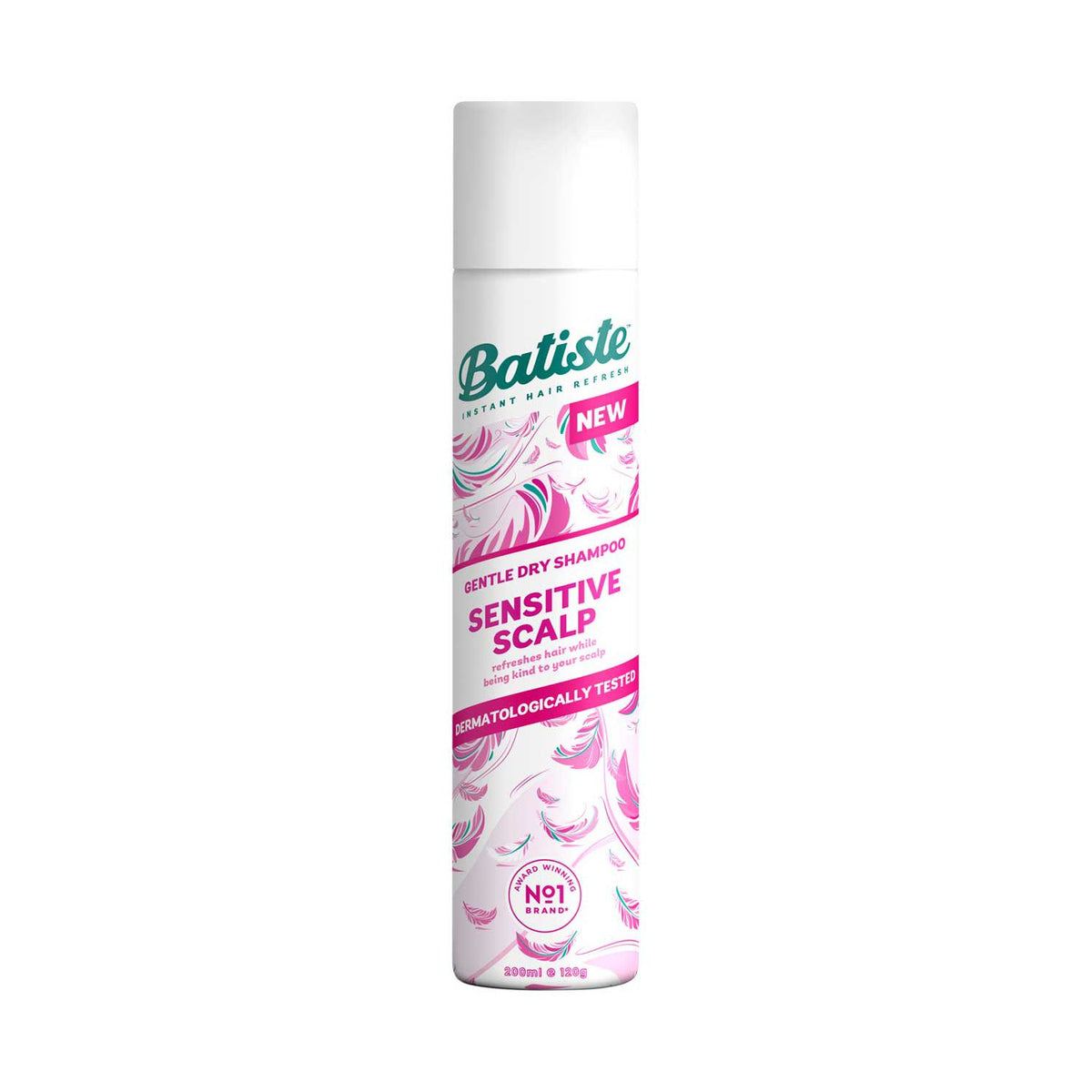 Batiste dry shampoo sensitive scalp light fragrance 200ml - British product
