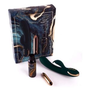 Ann Summers G Spot Pulse Rabbit Set Green - British product
