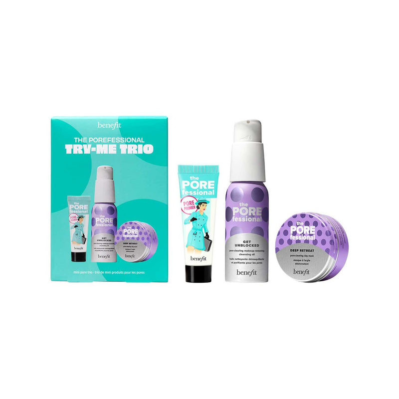 Benefit POREfessional Try-Me Trio Skincare set - British product