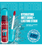 NYX Professional Makeup Lip Gloss Hydrating Gloss Stain, imported from the UK
