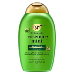 OGX Clarifying Rosemary Mint Hair Shampoo 385ml, imported from the UK