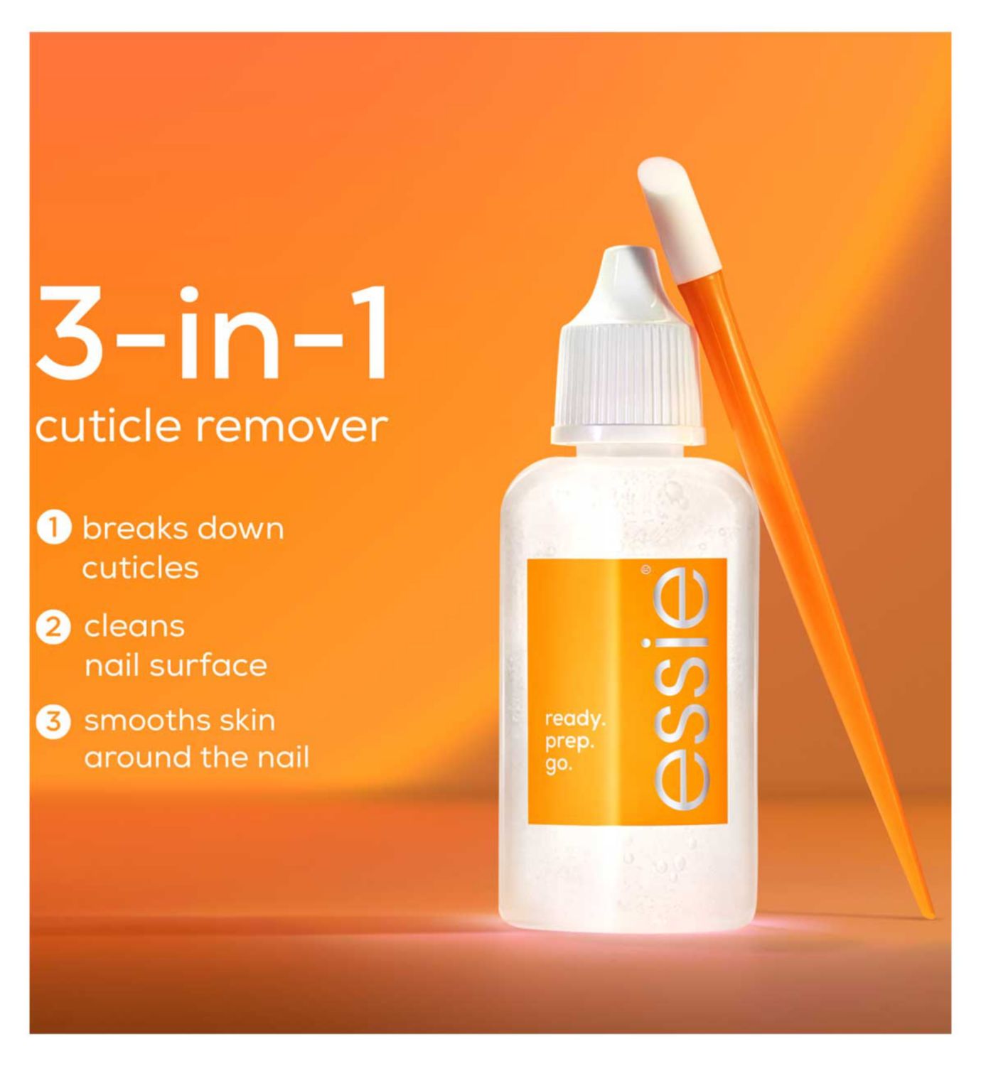 Essie nail care cuticle remover 13.5ml (British brand)