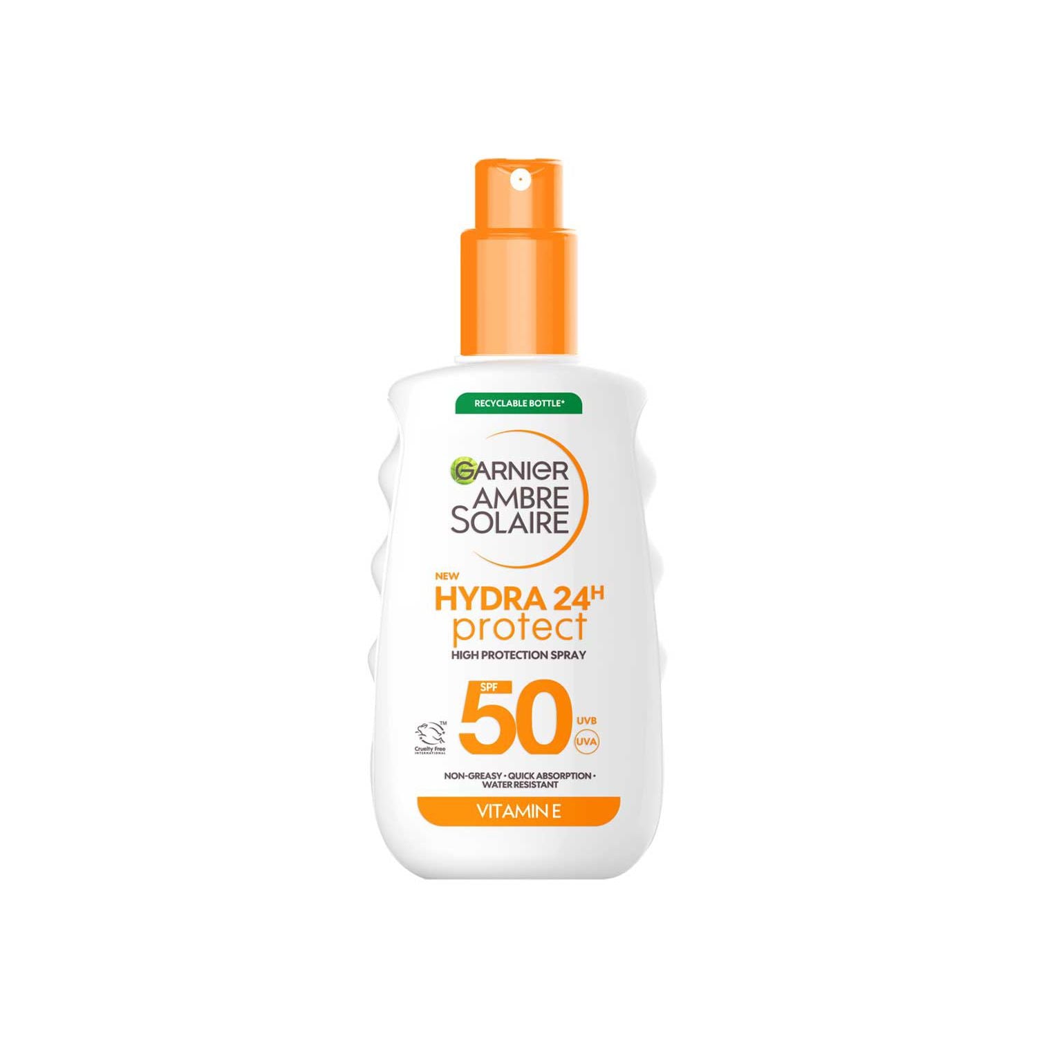 Garnier Ambre Solaire SPF50 sun cream spray 150ml, UK version