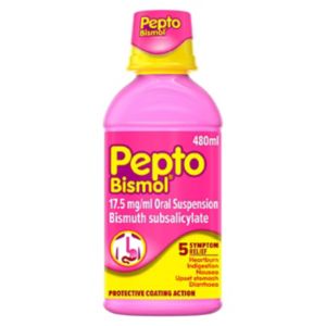 Pepto-Bismol oral suspension 480ml - imported from the UK