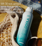 Coola mineral sunscreen spray SPF30 unscented 148ml, imported from the UK