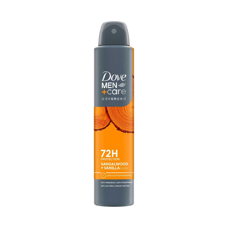 Dove Men+Care deodorant spray Sandalwood+Vanilla 200ml - British product