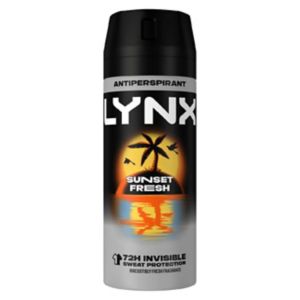 Boots Lynx Sunset Fresh Men's Anti-Perspirant Deodorant Spray 150ml- Buy online at McGrocer