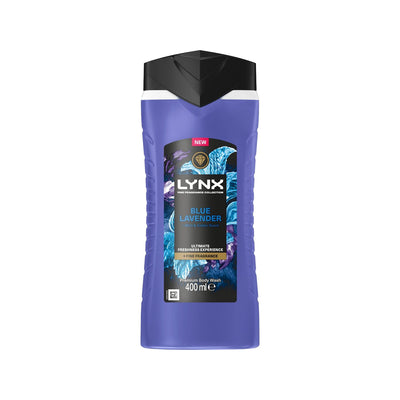Boots Lynx Blue Lavender Premium Body Wash Shower Gel 400ml- Buy online at McGrocer