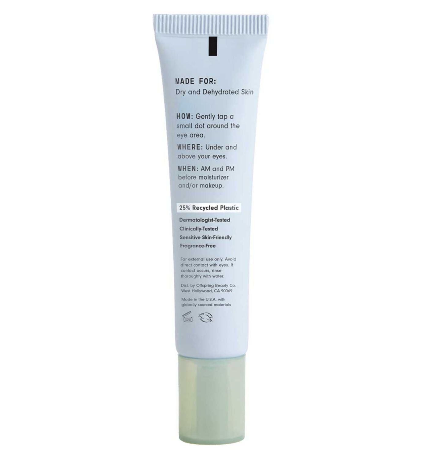 Versed Water Rush hydrating eye gel 15ml (British brand)