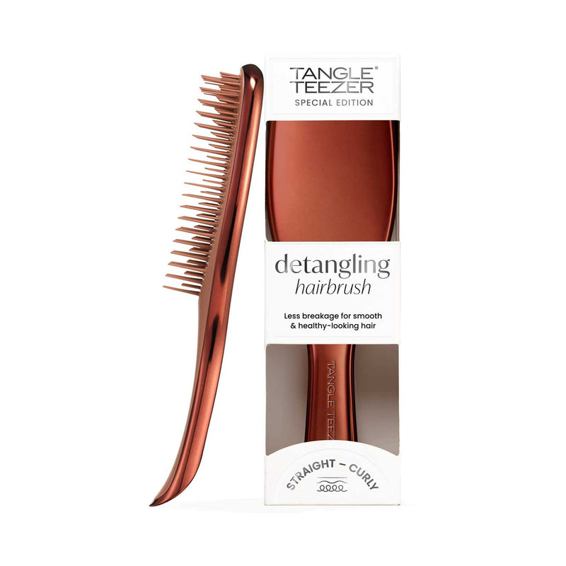 Tangle Teezer Chrome Chocolate Bronze detangler brush - British product