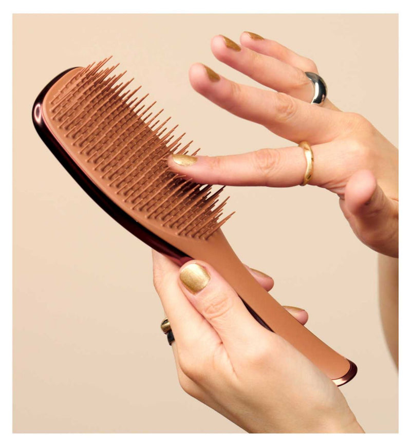 Tangle Teezer Chrome Chocolate Bronze detangler brush - British product