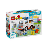 LEGO DUPLO Ambulance & Driver building toy (British brand)