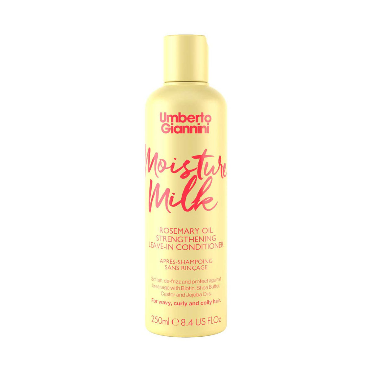 Umberto Giannini Moisture Milk Rosemary Oil Leave In Conditioner 250ml (British brand)