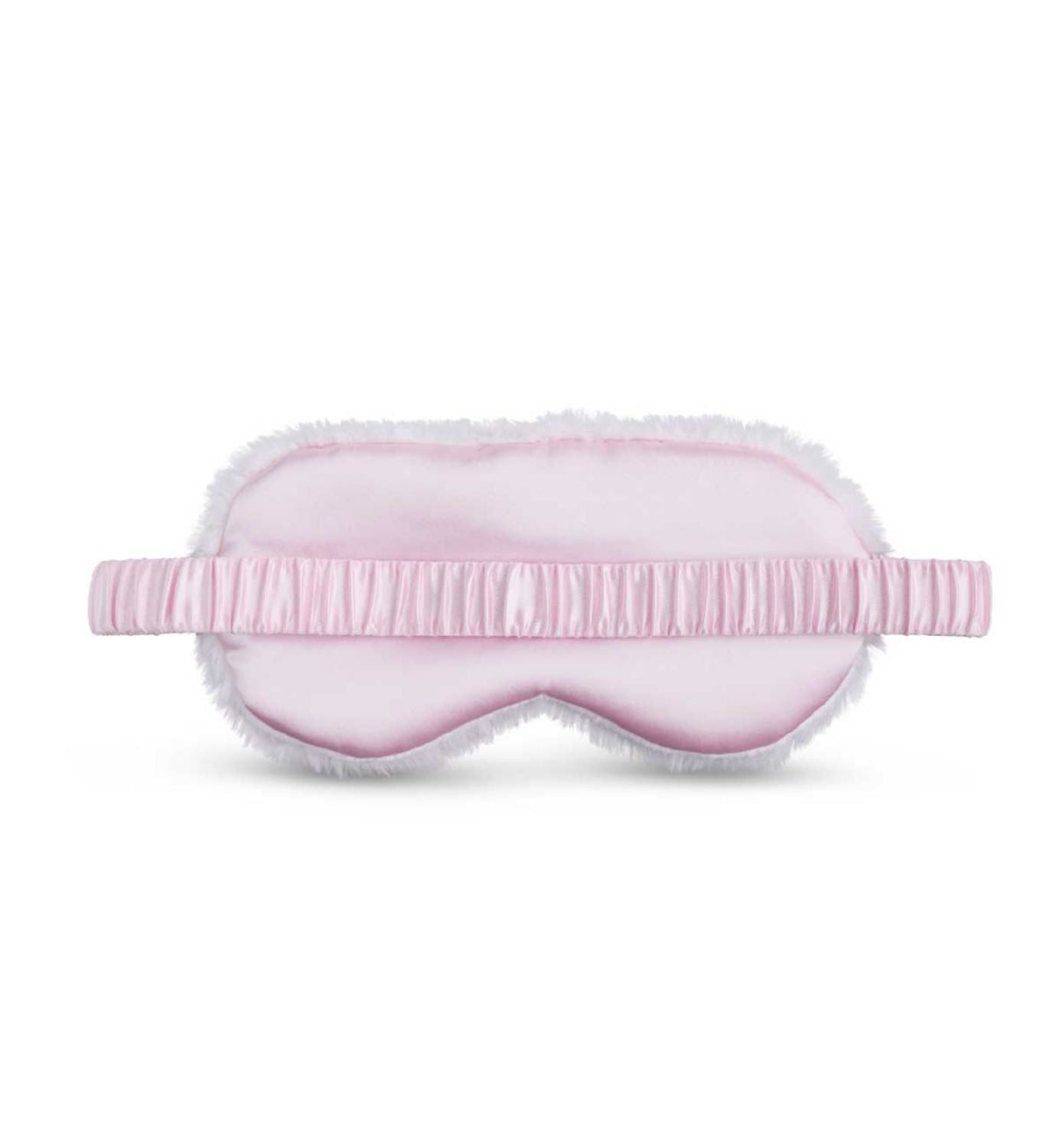 Silver Cloud pink Fluffy Satin Sleep Eye Mask (British brand)