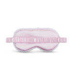 Silver Cloud pink Fluffy Satin Sleep Eye Mask (British brand)