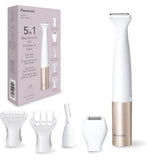Panasonic 5-in-1 Body  Bikini Trimming Kit Wet  Dry Powerful Motor for Comfortable Trimming ES-WM31 Portable Body Care Tool