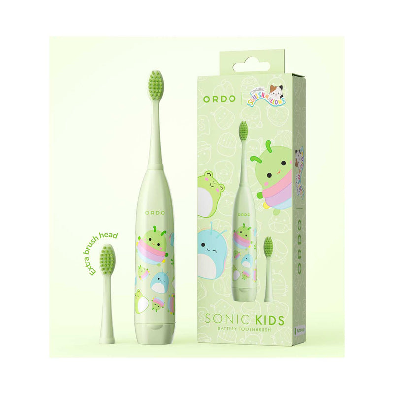 Ordo Sonic Kids Battery Toothbrush Squishmallows Rutabaga, imported from the UK