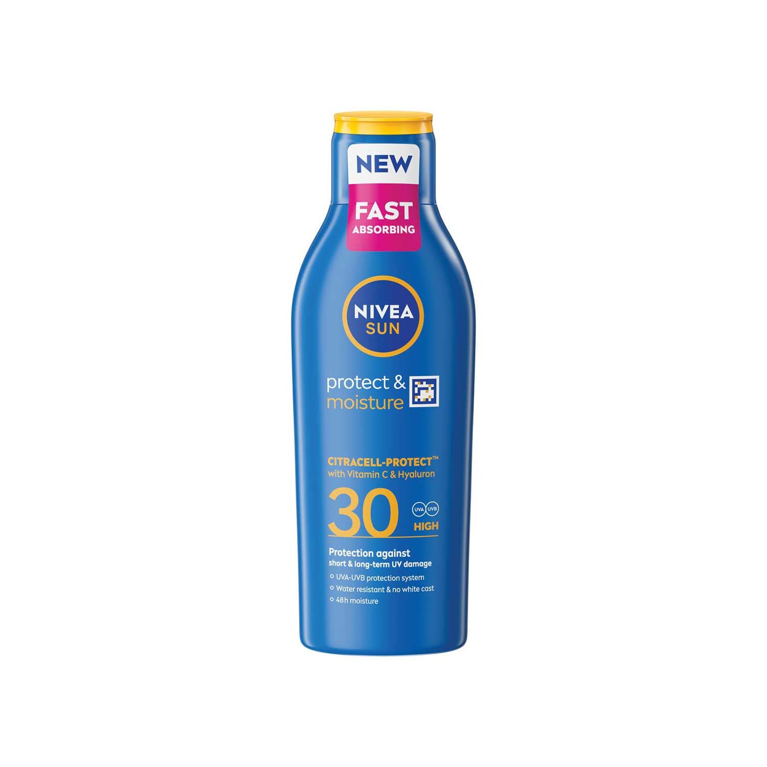 NIVEA SUN Protect Moisture SPF30 Sun Lotion 400ml (British brand)