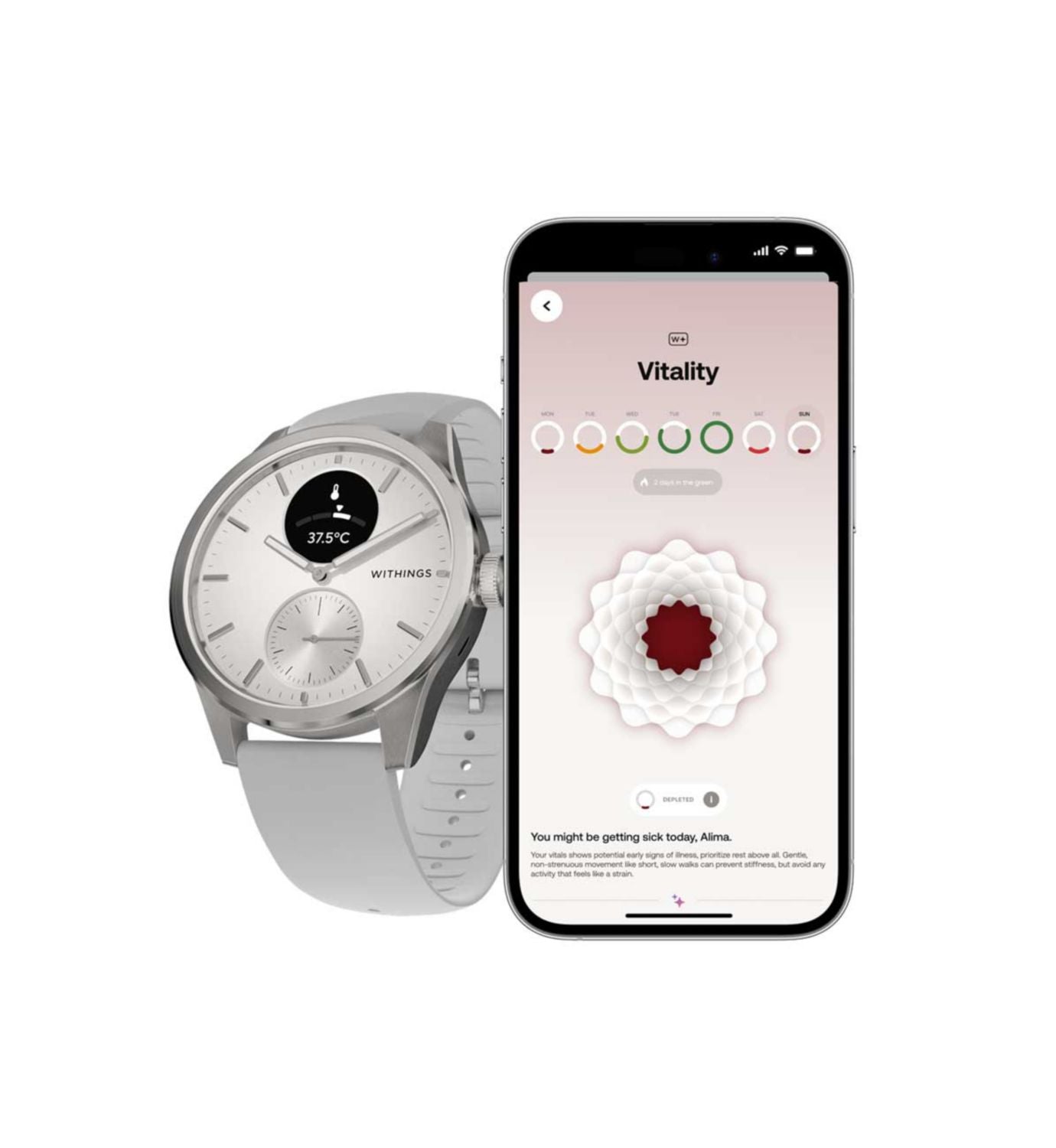 Withings Scanwatch 2 White 42mm - British product