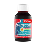Gaviscon Advance peppermint oral suspension 250ml, imported from the UK