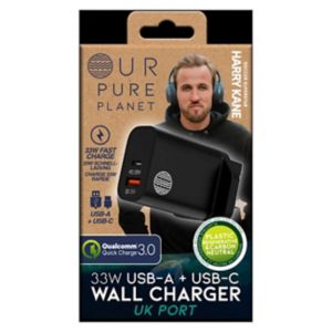 Our Pure Planet 30W USB Wall Charger, imported from the UK