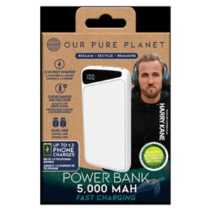 Pure Planet Powerbank 5000mAh bærbar lader