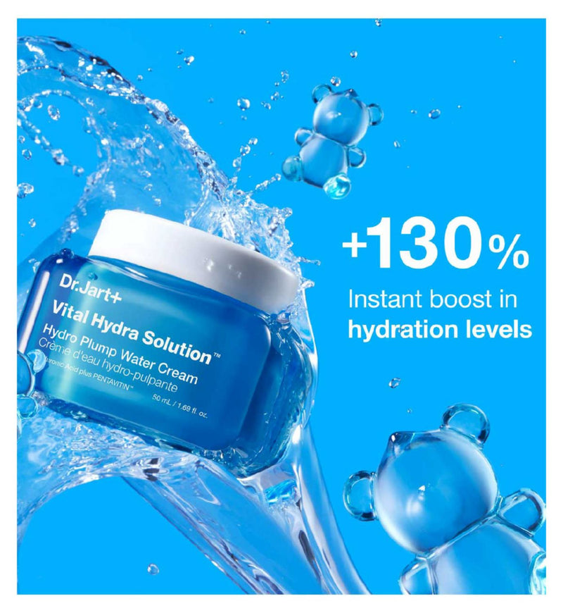 Dr. Jart+ Vital Hydra Plump Water Cream 15ml, imported from the UK