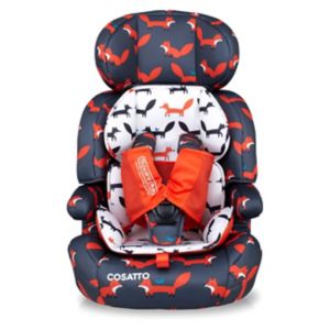 Cosatto Zoomi Child Car Seat Charcoal Mister Fox - British product