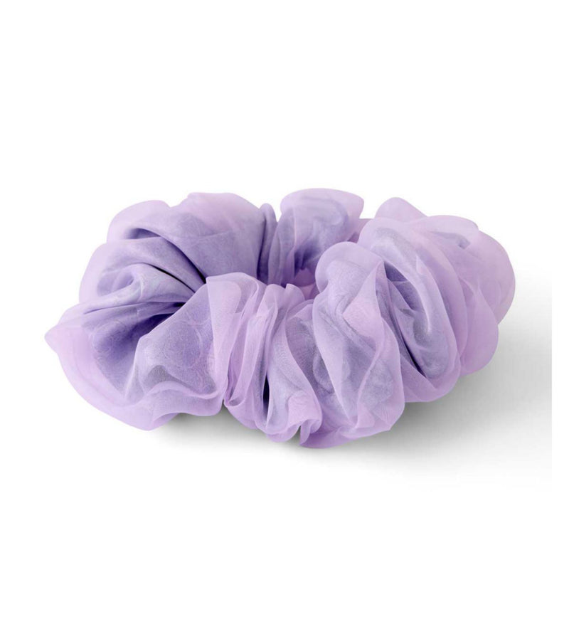 Boots large purple scrunchie, imported from the UK