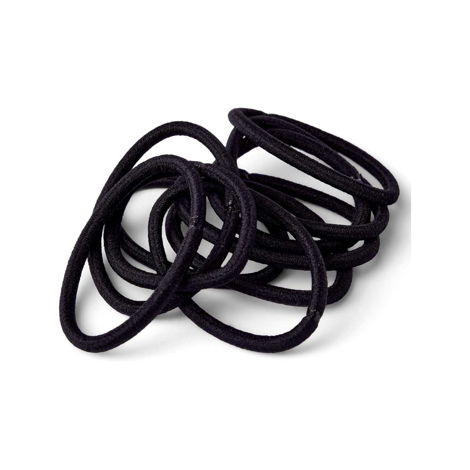 Boots thick ponybands black 10 pack, imported from the UK