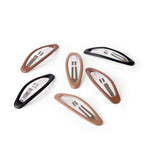 Boots hair snap clips 6pk, imported from the UK