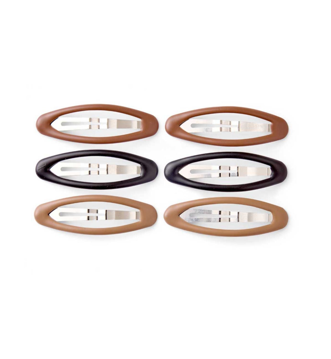Boots hair snap clips 6pk, imported from the UK