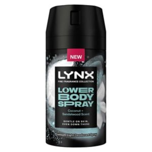 Lynx Kokos + Sandeltre Underkroppsspray Fin Duft 100ml