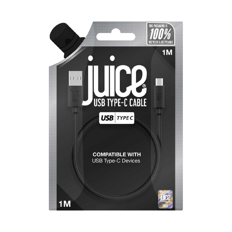 Juice USB C cable Black 1m - British product