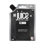 Juice USB C cable Black 1m - British product