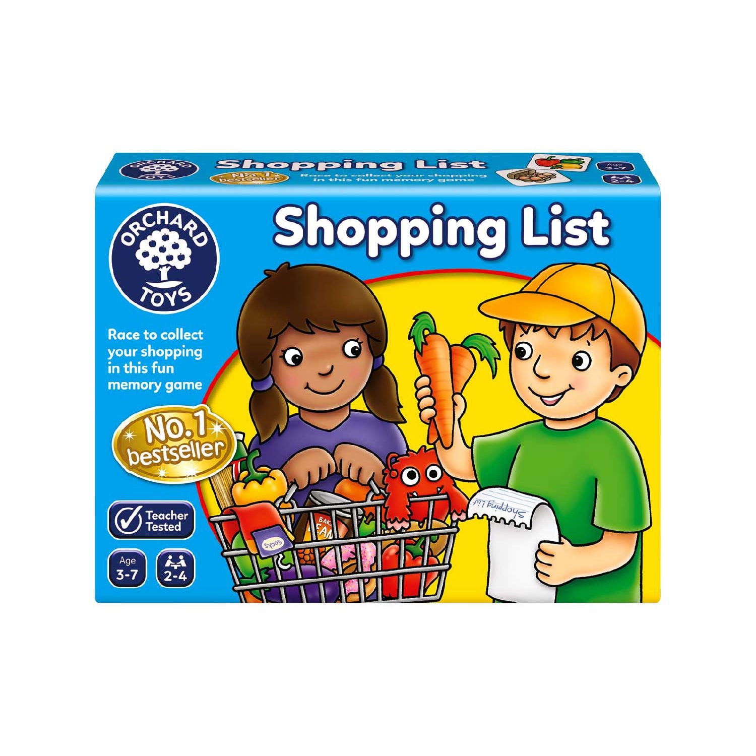 Orchard Toys shopping list game, UK version