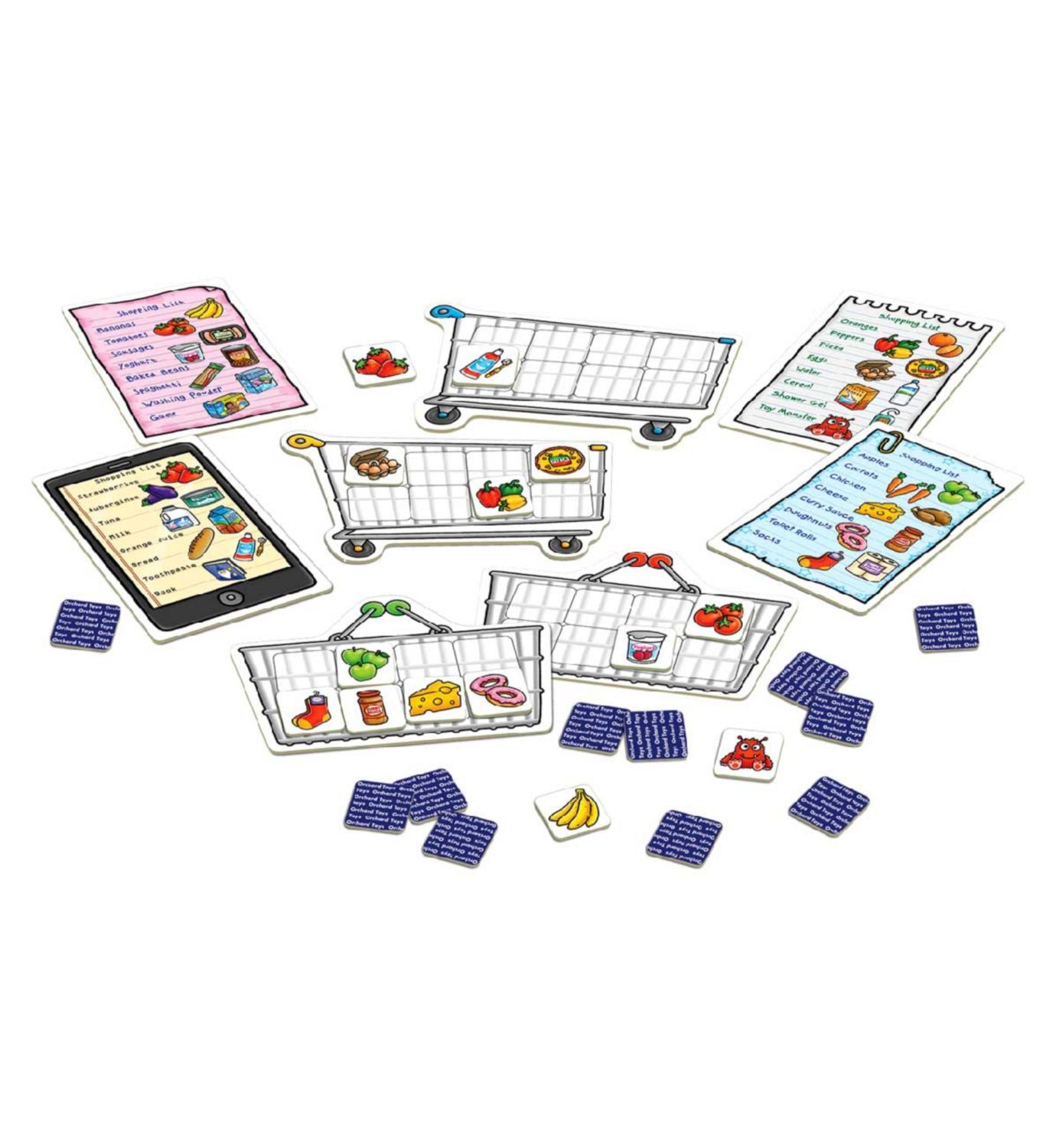 Orchard Toys shopping list game, UK version