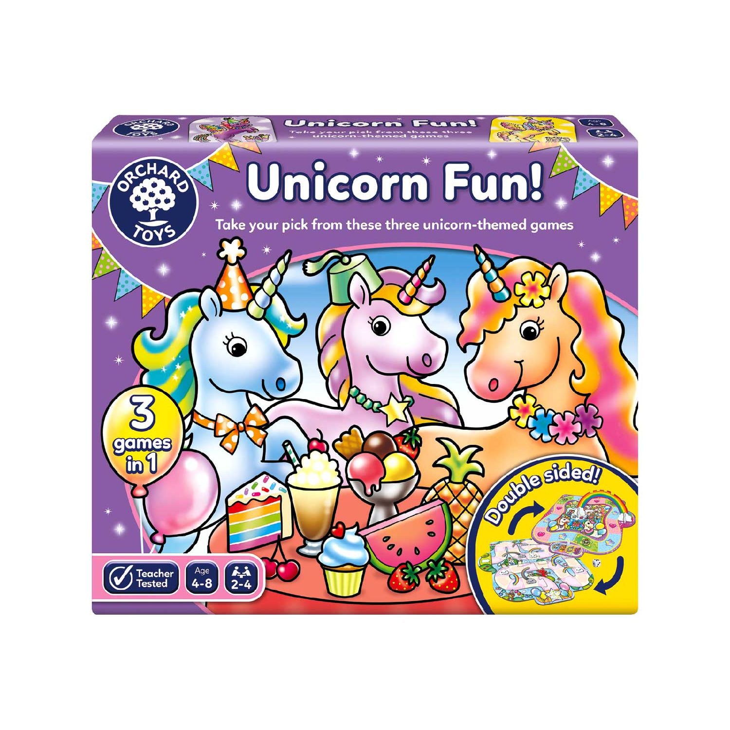 Orchard Toys Unicorn Fun board game for ages 4-8, UK version