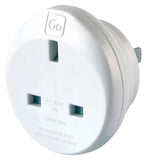 Go Travel UK-USA twin adaptor set, imported from the UK