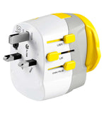 Go Travel worldwide adaptor with twin USB-A (British brand)